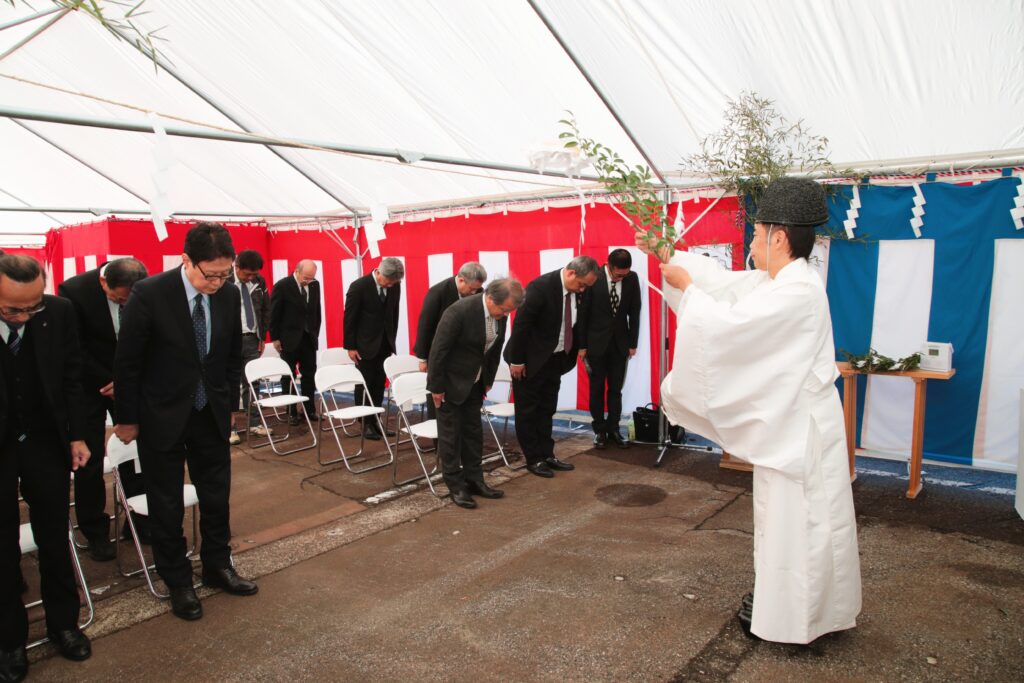 ナフコ高岡店 新築工事 地鎮祭　3