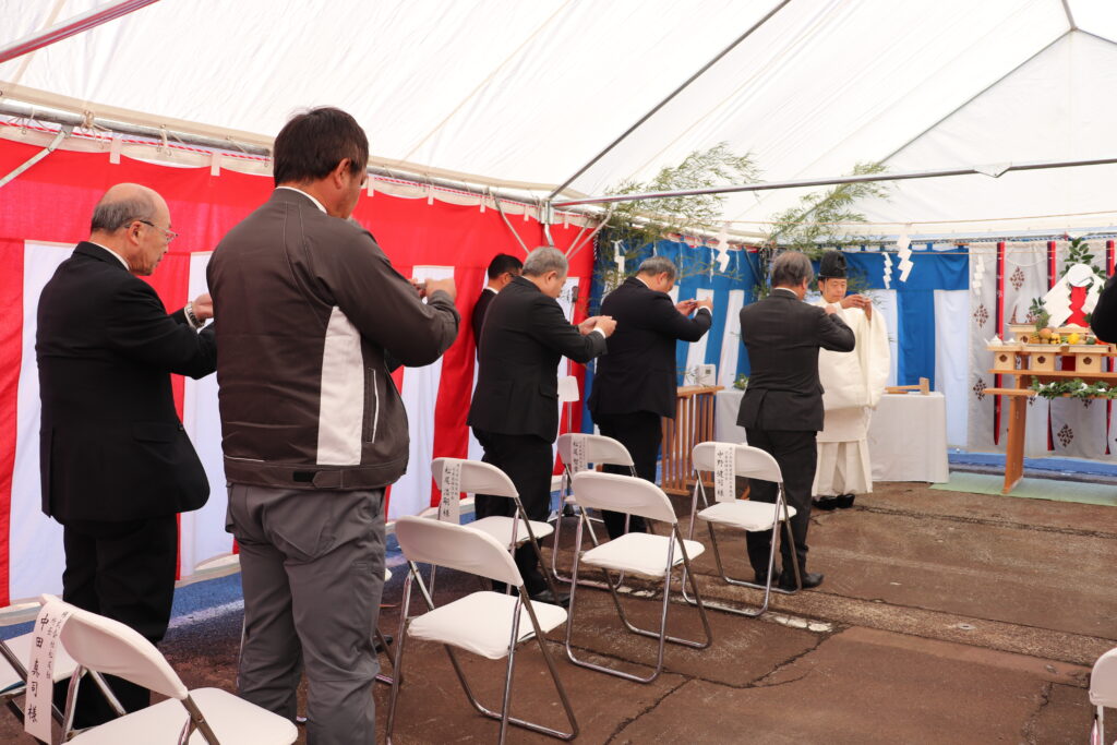 ナフコ高岡店 新築工事 地鎮祭　5